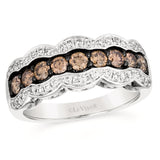 14K WHITE GOLD DIAMOND  RING