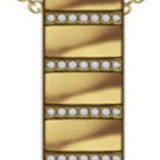 14K YELLOW GOLD DIAMOND  PENDANT