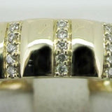 14K YELLOW GOLD DIAMOND  RING
